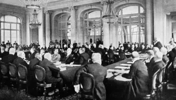 Los tratados de paz tras la primera guerra mundial