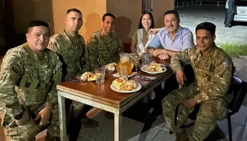 Los cadetes del Colegio Militar entrenan jugando a los jueguitos