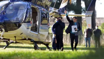 Para tener su propia aeronave, Axel Kicillof desguazó el helicóptero sanitario