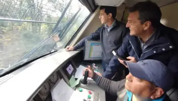 Se derrumbó el puente del ferrocarril gestionado por “Wado” de Pedro