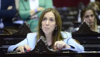 Vidal defendió la nueva ley Jubilatoria pero, al momento de la votación, se levantó y se fue