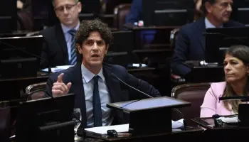 Martín Lousteau presentó un dictamen alternativo a la ley Bases que beneficia a su esposa