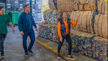 San Fernando sigue aumentando el reciclaje de plásticos para cuidar la limpieza y el medio ambiente