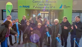 Juan Andreotti inauguró el Centro de Atención “Casa Activa” y las nuevas instalaciones del Polideportivo