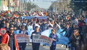 José C. Paz celebró los 208 años de la independencia de Argentina