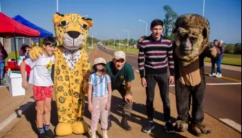 El gobierno de Misiones lanzó la campaña "Yo freno por la fauna"