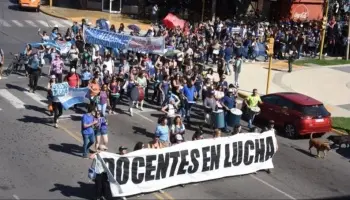 Crece la tensión en San Juan tras la movilización docente