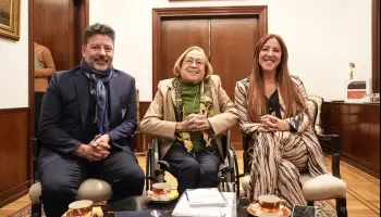 El intendente Menéndez y la diputada Monzón se reunieron con la embajadora de México