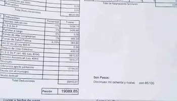 Chaco: Municipales de Los Frentones denuncian el cobro de salarios "miserables"