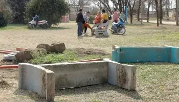 Córdoba: Enojo en Río Cuarto ante la falta de obra en las plazas