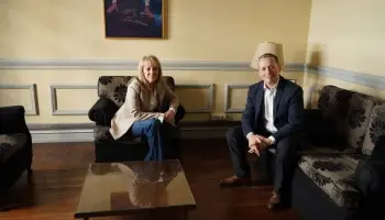 El intendente de Esteban Echeverría se reunió con Carolina Cosse