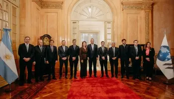 Entre Ríos: Frigerio participó de una reunión clave sobre el acceso de Argentina a la OCDE