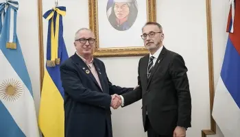 Misiones: El gobernador se reunió con el embajador de Ucrania
