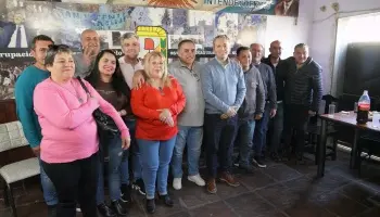 Fernando Gray visitó Pergamino ante el cierre de la sucursal del Banco Hipotecario