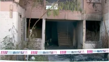 Tensión en Mendoza: Vecinos de Guaymallén incendian edificio abandonado