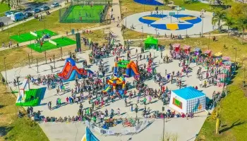 San Fernando completó el "Mes de las Infancias" con festejos en la Costanera y plazas