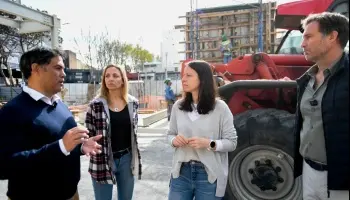 Soledad Martínez: “En Vicente López estamos construyendo el Centro de Monitoreo y Seguridad más moderno"
