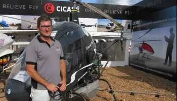 “Cicaré es una empresa 100 por ciento argentina que exporta helicópteros a más de veintisiete países”