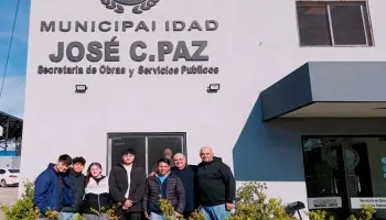 José C. Paz: Pasantes realizan sus prácticas en la secretaría de Obras