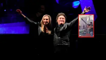 Javier Milei y el “Gordo Mortero” de Parque Lezama