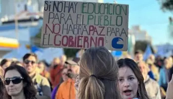 “La universidad pública es un derecho que vamos a seguir peleando en las calles”