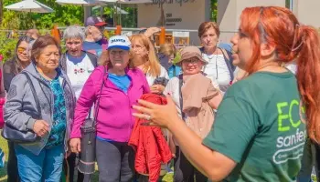Adultos mayores de los Polideportivos visitan el EcoParque de San Fernando 