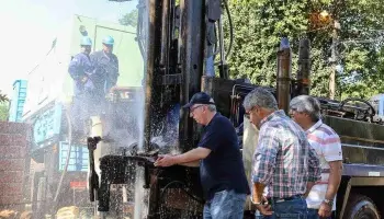 Misiones: Perforación profunda en el barrio El Chogüí de Garupá