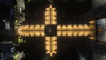 La Catedral de La Plata resplandece nuevamente: luces renovadas y campanas en acción