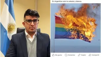 Repudio y movilización contra Jairo Guzmán por un posteo homofóbico en Santa Cruz