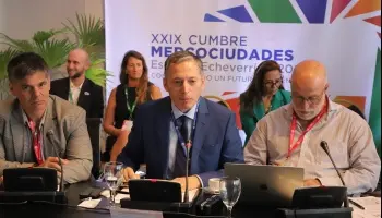 Fernando Gray lidera la 29ª Cumbre de Mercociudades en Esteban Echeverría
