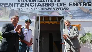 Entre Ríos: Inauguran la sección de sastrería en el servicio penitenciario provincial