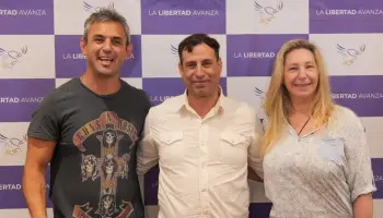 General Belgrano presente en la reunión de la Libertad Avanza en Mar del Plata