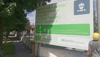 Entre Ríos: Avanzan las obras de ampliación del Hospital Nuestra Señora de Luján en General Ramírez