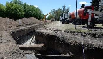 Nuevas obras en La Plata para mejorar el drenaje y prevenir inundaciones