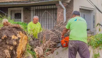 San Fernando se recupera tras el fuerte temporal: Trabajos de limpieza y asistencia a vecinos