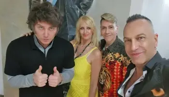 Javier Milei y el "amigo gay", un recurso para tapar el escándalo de Davos