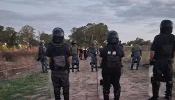 Desactivan intento de usurpación de terrenos en La Plata: Amplio operativo judicial y policial