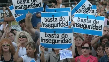 La inseguridad, la delincuencia y los bajos salarios lideran las preocupaciones de los argentinos