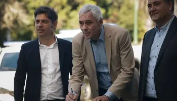 Berisso: Fabián Cagliardi firmó un nuevo fondo de seguridad con Axel Kicillof
