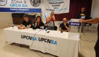 Fabiola Mosquera encabezó el sorteo especial del plan primero la casa de UPCNBA en Bahía Blanca