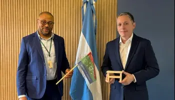 La isla africana que dependía de Buenos Aires realiza agenda diplomática en Argentina
