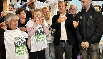 Marcelo Peretta recorre centros de jubilados y lleva sus propuestas para la Ciudad