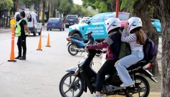 El gobierno provincial desembarcó en Roque Pérez con una jornada de concientización vial