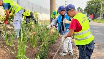 Merlo avanza con la recuperación de espacios públicos en Padua Norte