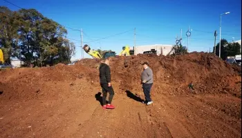 José C. Paz: Comenzó una nueva obra de infraestructura sobre Ruta 197