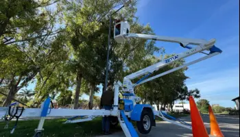 Castelli avanza con un ambicioso plan de recambio de luminarias LED en todo el casco urbano