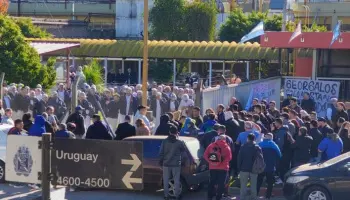 Protesta en Georgalos: “Nos exigen el doble de producción con menos personal y encima nos despiden”