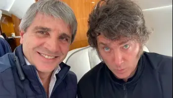 Se le quema el rancho a Luis Caputo