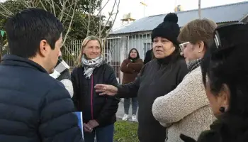 Malvinas Argentinas: Leo Nardini inauguró la pavimentación de la calle Galileo Galilei