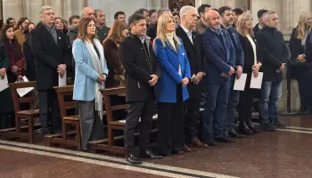 Julio Alak y Axel Kicillof asistieron al tedeum con un fuerte llamado a la fraternidad